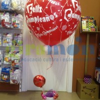 Globo Aerostático feliz cumpleaños