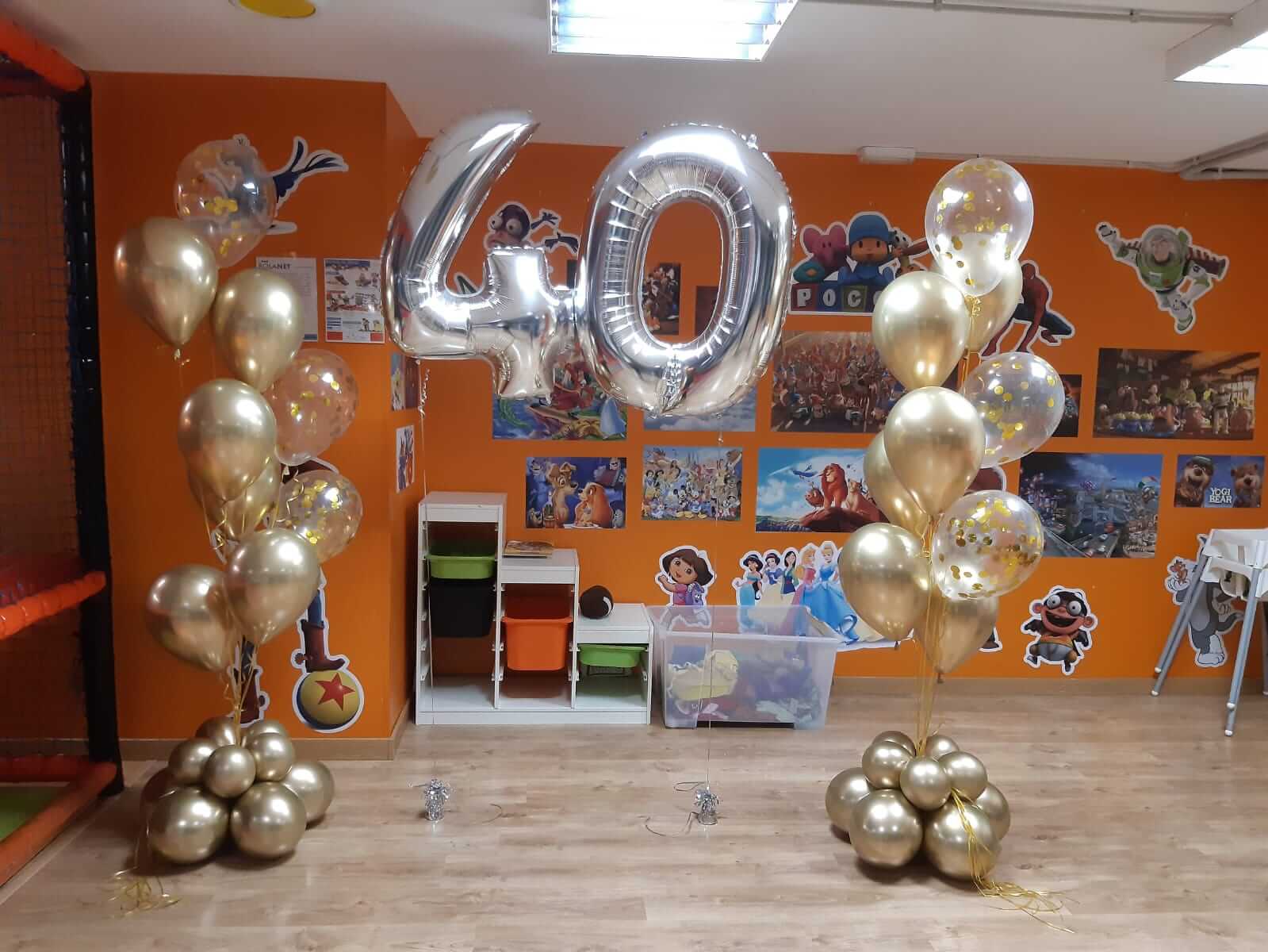 decoración globos 50 aniversario - Giramón : Giramón