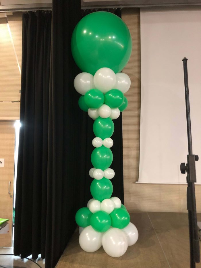 columna de globos link o loon