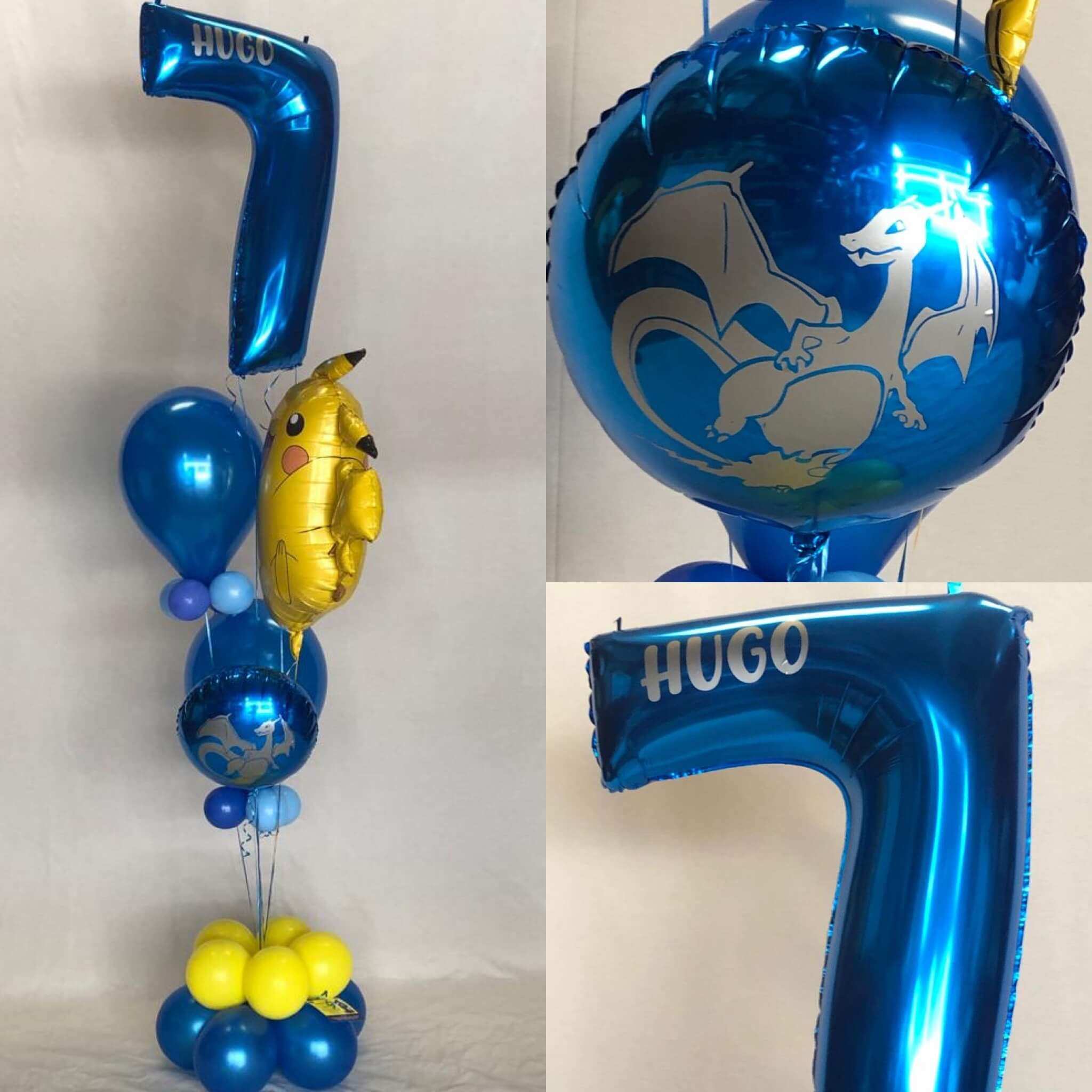 Globos personalizados con nombre - Globos con helio - Globo temático 🥇