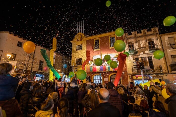 Lloguer de màquines de confeti, tubs d'aire i globus per a esdeveniments