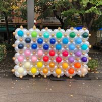 Photocall fiestas con globos