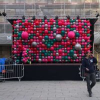 paredes de globos para eventos