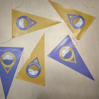 Banderines personalizados de poliéster resistentes al agua